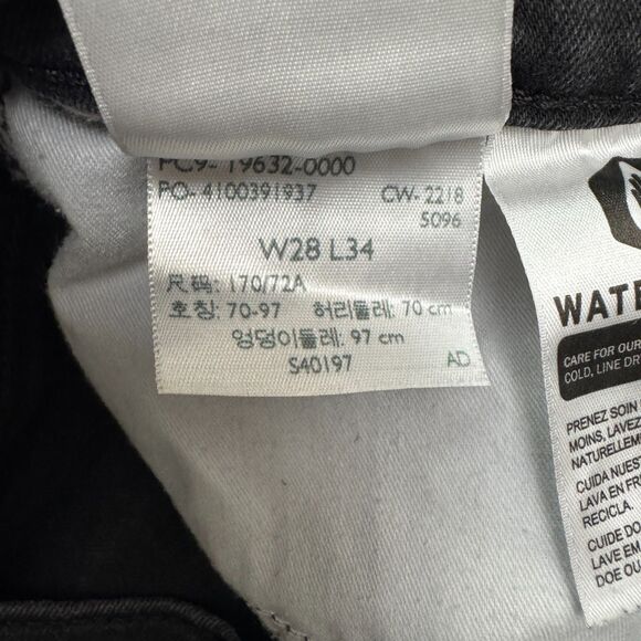 Levi's 315 Shaping Bootcut Denim Jeans Women 28 Black Mid Rise Stretch 28x33 - Picture 10 of 16